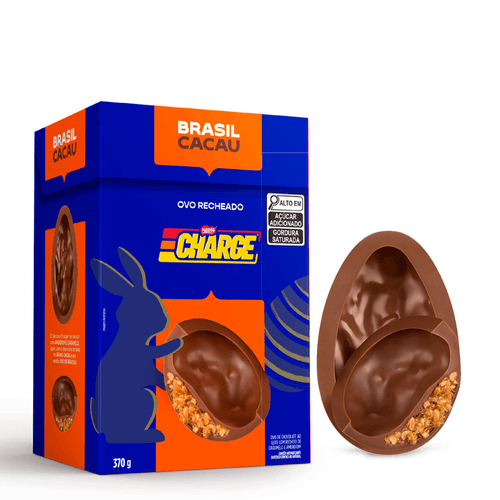 Ovo de Páscoa Recheado Charge® Nestlé® 370g